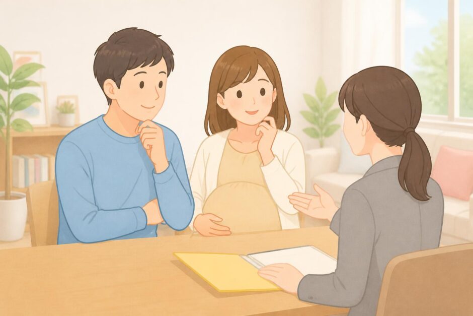 出産前後にもらえるお金と申請先・確認期限を整理のアイキャッチ画像。出産前後にもらえるお金は何がある？申請先と確認しておきたい期限をイメージした図。